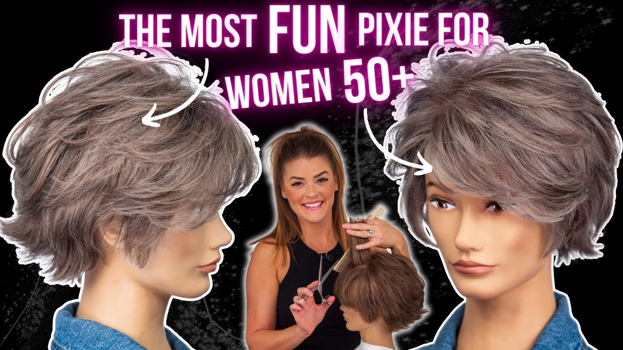 Classic Short Haircut for Women in 50s | TikTok